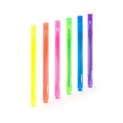 Poppin Thin Highlighters, Assorted, Dozen