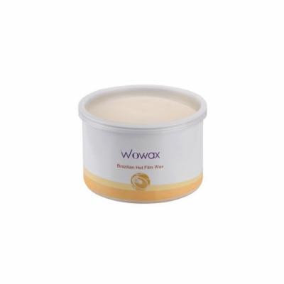 WOWAX Brazilian Wax, Stripless Hard Wax Hair Removal Wax for Whole Body and Sensitive Skin, 14 oz