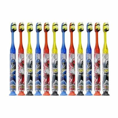 GUM Power Rangers Dino Charge Timer Light Toothbrush - Soft (12 Pack)