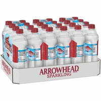Arrowhead Sparkling Mountain Spring Water, 16.9 Fl Oz, 24 Count