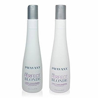 Pravana The Perfect Blonde Purple Toning Shampoo and Conditioner DUO (10.1Oz each )