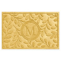 Weather Guard™ 23-Inch x 35-Inch Brittany Leaf Door Mat in Yellow