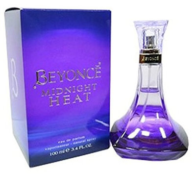Beyonce Midnight Heat Women Eau De Parfum Spray, 3.4 Oz + FREE Scunci Effortless Beauty Black Clips, 15 Count