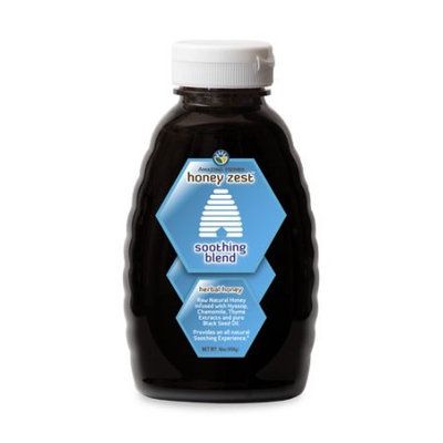 Amazing Herbs Honey Zest Soothing Bottle, 16 Fluid Ounce