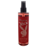 Playboy Play It Rock by Playboy for Women - 8 oz Body Mist Spray