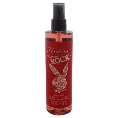 Playboy Play It Rock by Playboy for Women - 8 oz Body Mist Spray