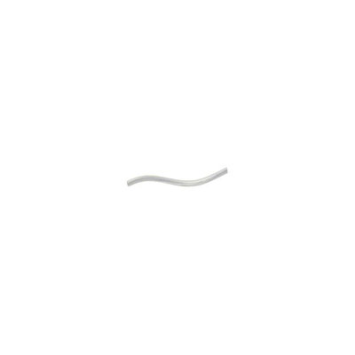 Worldjewels Sterling Silver Spiral Tubing w/ 1 Closed & 1 Open Jump Rings 22mm 6 pc
