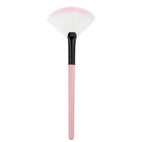 1 Pcs Makeup Brush Set Powder Cosmetics Make Up Tool Foundation Natural Beauty Palettes Eyeshadow Vanity Popular Eyes Face Colorful Rainbow Hair Highlights Glitter Kids Travel Kit