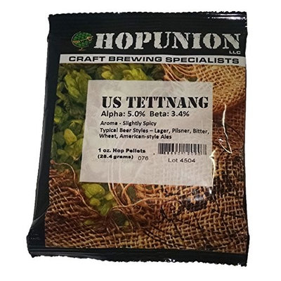 Hopunion US Hop Pellets for Home Brew Beer Making (US Tettnang)