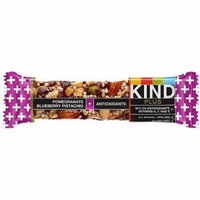2 Pack - Kind Plus Bar, 1.4 oz bars, Pomegranate Blueberry Pistachio + Antioxidants 12 bars