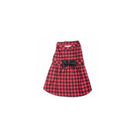 Worthy Dog Buffalo Plaid Dog Dress X-Large