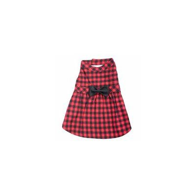Worthy Dog Buffalo Plaid Dog Dress X-Large