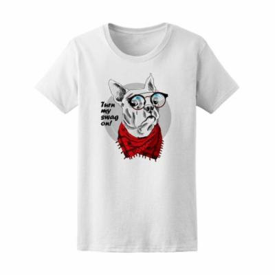 Dog With Neckerchief Dressed Dog Tee Women's -Image by Shutterstock