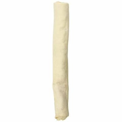 The Rawhide Express Natural Roll W.Ribbon Dog Chew, 18-Inch