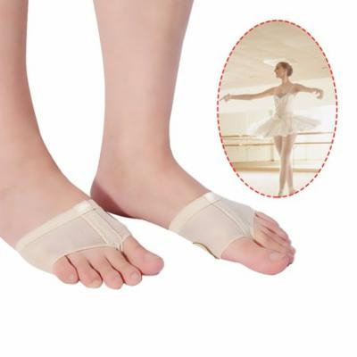 1 Pairs Women's Ballet Belly Dance Half Sole Paws Pad Foot Thongs Toe Undies(Skin Color/S)