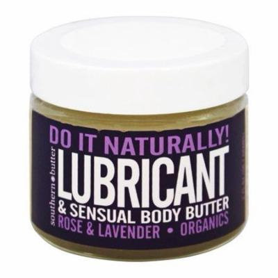 Lubricant & Sensual Body Butter Rose & Lavender - 2 oz. by Southern Butter (pack of 6)