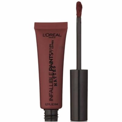 2 Pack - L'Oreal Cosmetics Infallible Paints/lips Matte, Cinna-bomb 0.27 oz