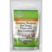 Gummy Burgers, Hot Dogs, Pizza and Sea Creatures (4 oz, ZIN: 525143)