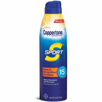3 Pack - Coppertone Sport Continuous Sunscreen Spray Broad Spectrum 5.5 oz