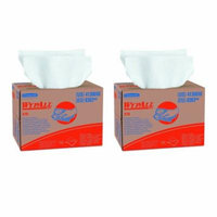 WypAll X70 Wipers, BRAG Box, 12 1/2 x 16 4/5, White, 152/Case - 2 Pack