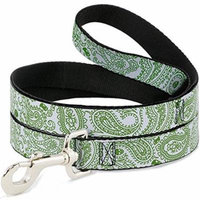 Buckle-Down Pet Leash, Bandana Skulls