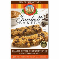 Sunbelt Bakery Peanut Butter Chocolate Chip Granola Bars (3-Boxes)