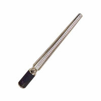 Deluxe Aluminum Ring Stick Sizer Mandrel Ungrooved Size 1-15 Jewelry Tool