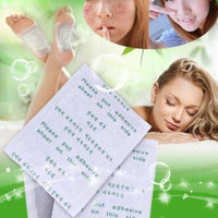 Ktaxon 200pcs about 3 Courses Detox Foot Pads Patch Detoxify Toxins + Adhesive Keeping Fit Health Care