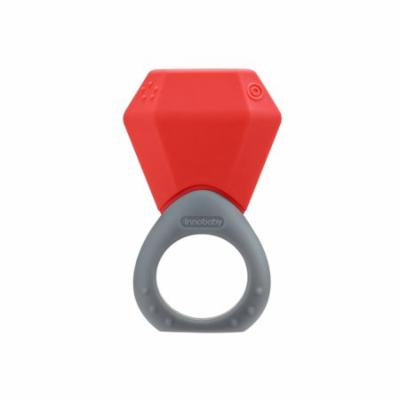 Innobaby Teethin' SMART Birthstone Ring Teether, July (Ruby)