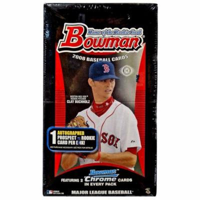 MLB 2008 Bowman Baseball Cards Trading Card HOBBY Box