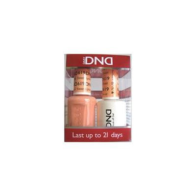 DND Nail Polish Gel & Matching Lacquer Set (619 - Sweet Apricot)