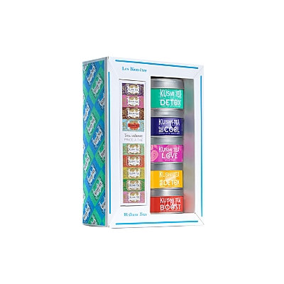 Kusmi Tea Wellness Teas and Infuser Gift Set