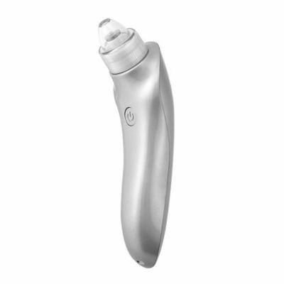 Electric Blackhead Removal Device USB Rechargeable Facial Pore Cleanser Blackhead Acne Comedone Suction Remover Tool with 4 Replaceable Suction Heads Grey