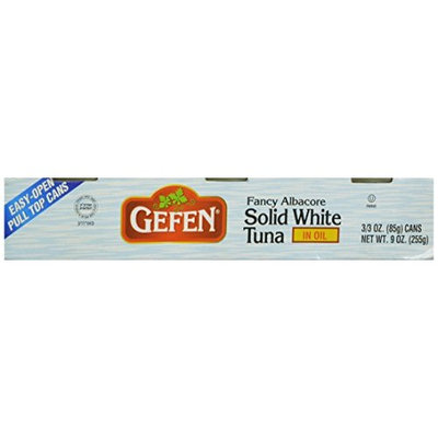 Gefen Solid White Tuna in Oil, 9 Ounce, 3 Count