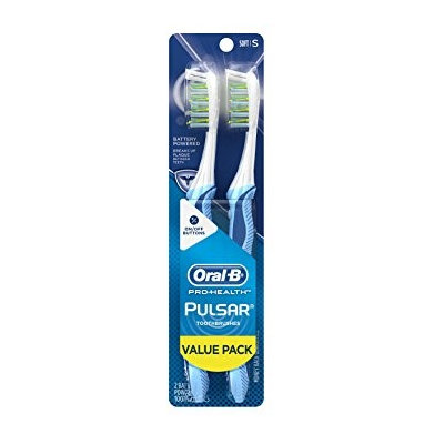 Oral-B Pulsar Soft Bristle Toothbrush Twin Pack 2.0 ea(pack of 6)