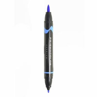 Premier Double-Ended Brush Tip Markers ultramarine light, 244 (pack of 6)