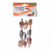 Healthy Hide Good 'n' Fun Triple Flavor Kabobs - Chicken, Duck & Chicken Liver 3 Pack - Pack of 4