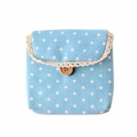 Mosunx Girl Cotton Diaper Sanitary Napkin Package Bag Storage Organizer BU