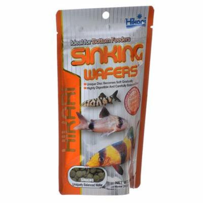 Hikari Sinking Wafers for Bottom Feeding Fish 3.88 oz - 110 Grams - Pack of 4