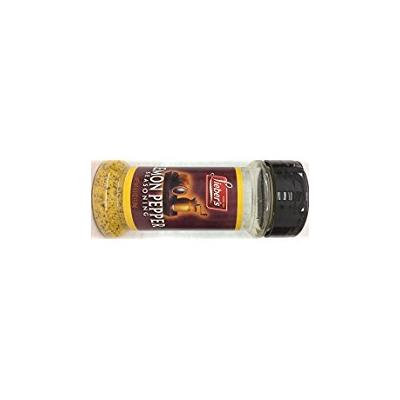 Lieber's Lemon Pepper Seasoning Kosher For Passover 4.5 Oz. Pack Of 3.