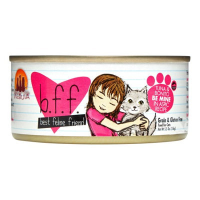 Best Feline Friend BFF Canned Cat Tuna & Bonito Be Mine 5.5 oz