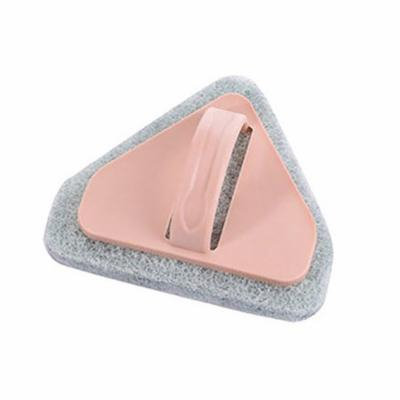 Mosunx Handle Strong decontamination Hard Bottom Clean Sponge Brush For Kitchen Ceramic