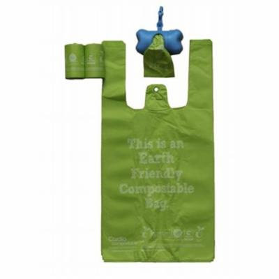 100 Percent Compostable Recyclable And Ecological Pet Waste Bags- Green And Pink