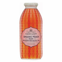 Harney and Sons Harney and Sons Organic Peach Tea Iced Tea Case of 12 16 Fl oz.