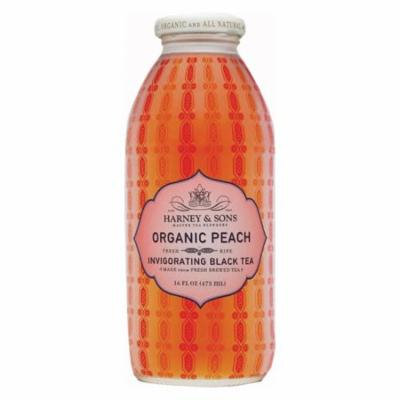 Harney and Sons Harney and Sons Organic Peach Tea Iced Tea Case of 12 16 Fl oz.