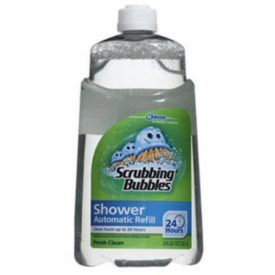 NEW 2PK 34 OZ Scrubbing Bubbles Automatic Shower Cleaner Refill Prevents Soap