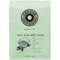 For Five Costa Rica Monte Crisol Whole Bean 12 oz