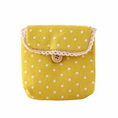 Mosunx Girl Cotton Diaper Sanitary Napkin Package Bag Storage Organizer YE
