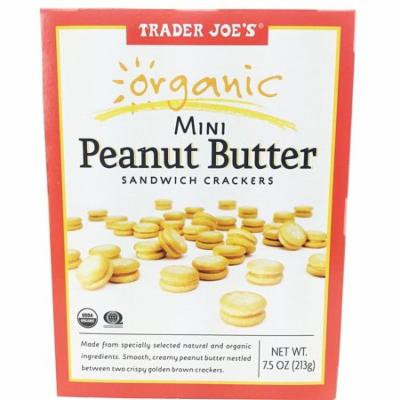 Trader Joe's Organic Mini Peanut Butter Sandwich Crackers