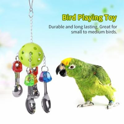 Parrot Bird Interactive Hanging Toy Cage Toys for Small & Medium Sized Birds